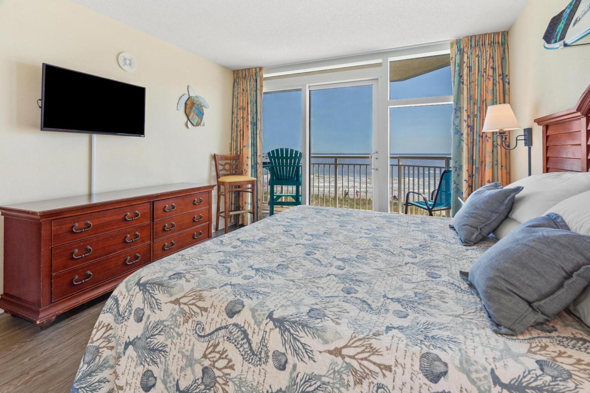 默特尔比奇2501 S Ocean Blvd, 0211 - Ocean Front Sleeps 8别墅 外观 照片