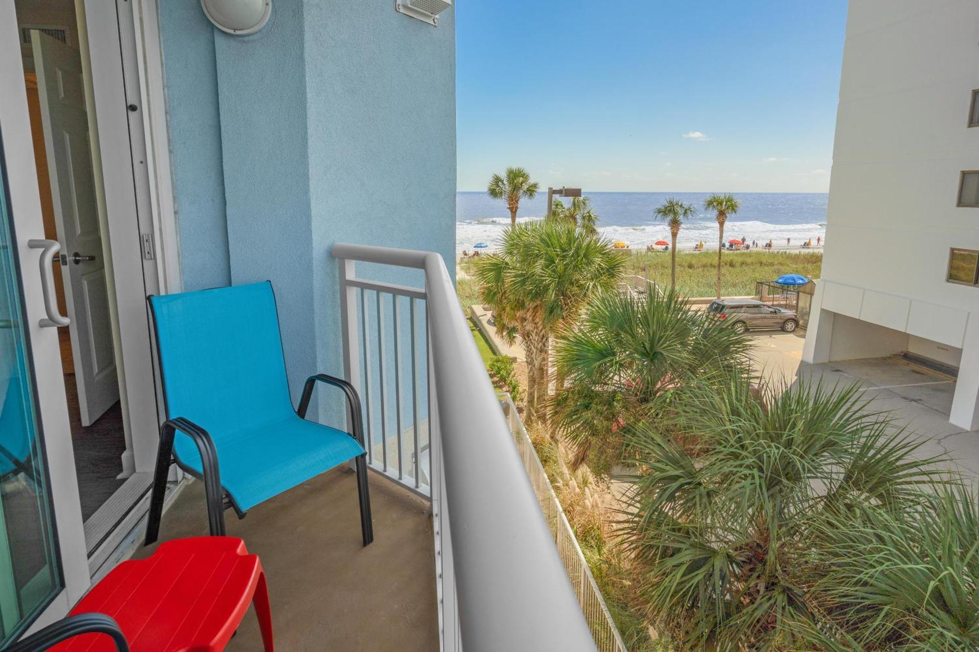 默特尔比奇2501 S Ocean Blvd, 0211 - Ocean Front Sleeps 8别墅 外观 照片
