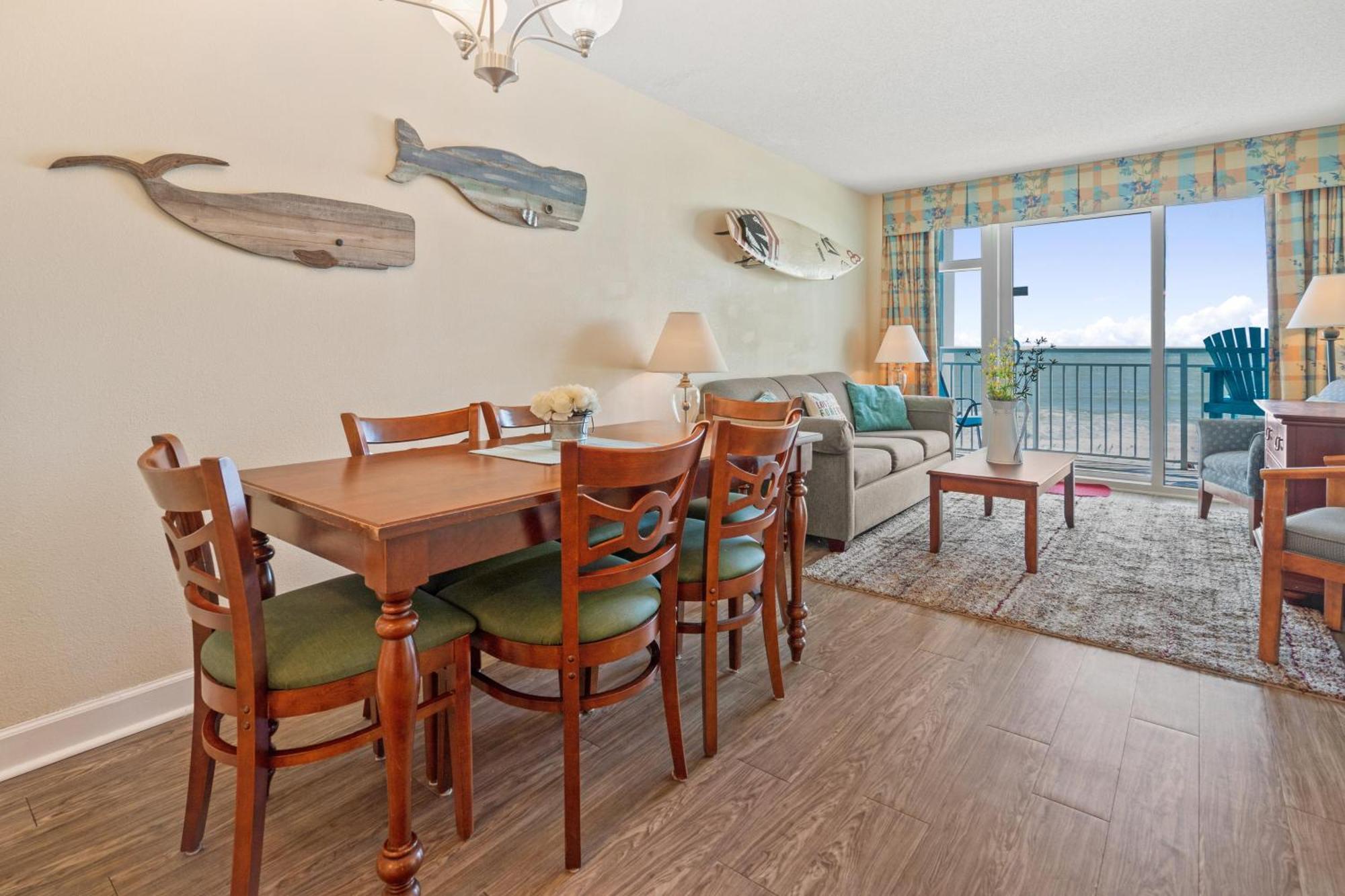 默特尔比奇2501 S Ocean Blvd, 0211 - Ocean Front Sleeps 8别墅 外观 照片